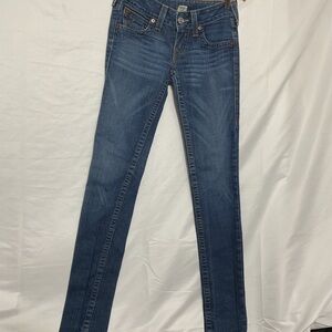 True Religion Blue Skinny Jeans with Modern Fit